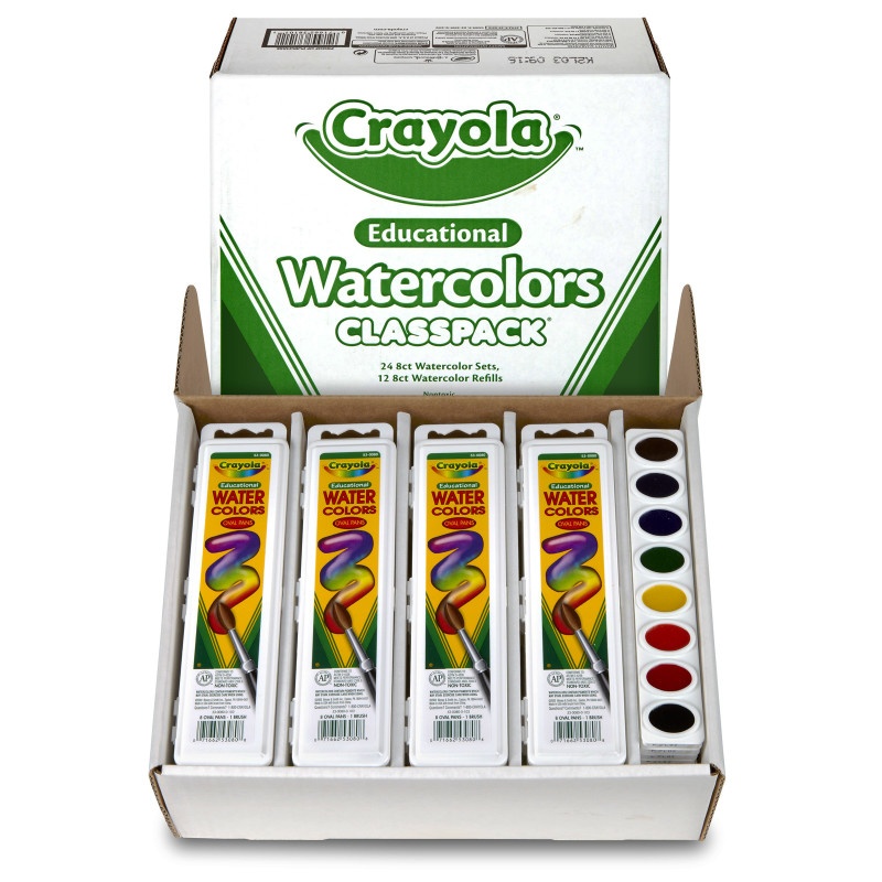 Crayola 36 Ct Watercolors Classpack