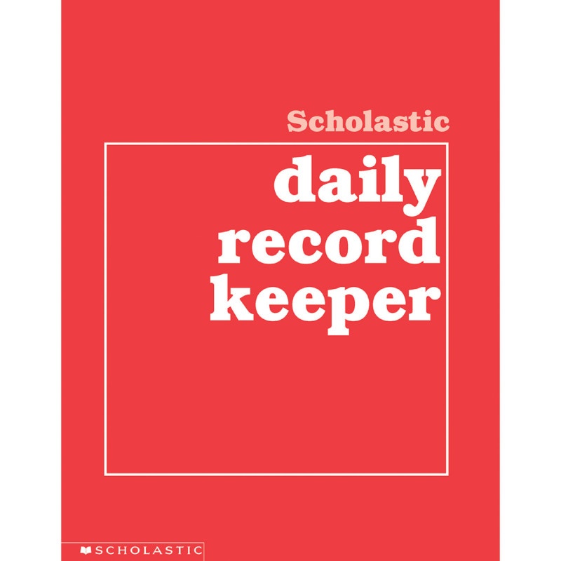 Scholastic Daily Record Keeper Gr K-8