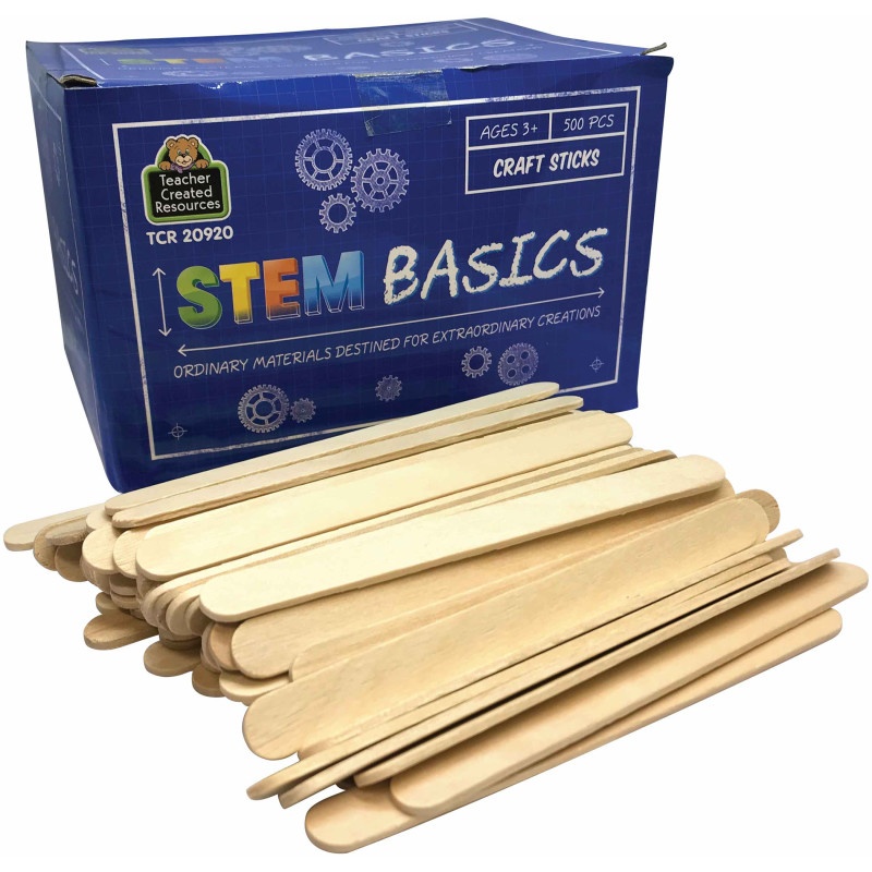 Stem Basics Craft Sticks 500