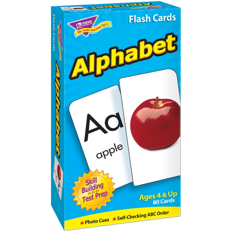 Flash Cards Alphabet 80/Box