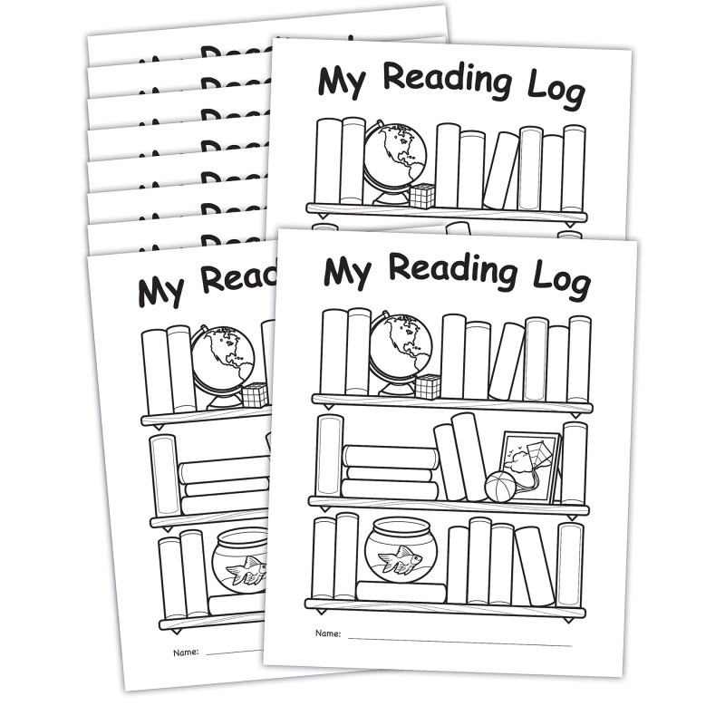 My Own Books My Reading Log 10-Pack