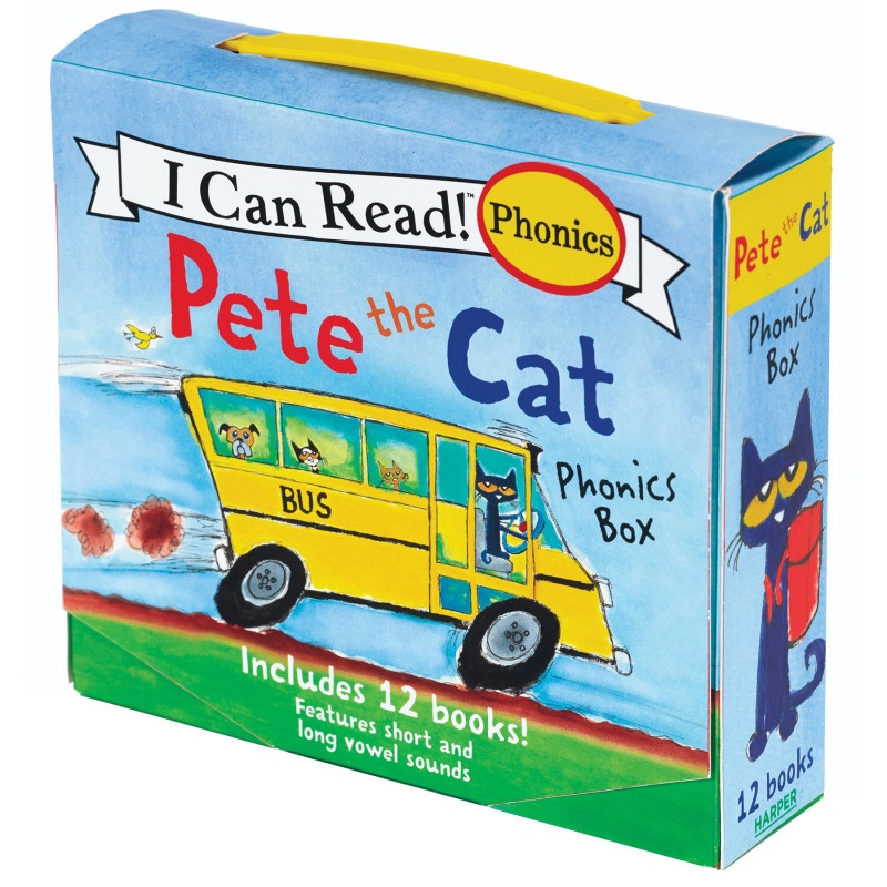 Pete The Cat 12 Book Phonics Set
