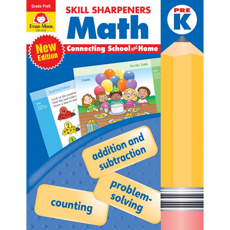 Skill Sharpeners Math Grade Prek