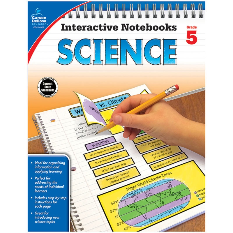 Interactive Notebooks Science Gr 5 Resource Book