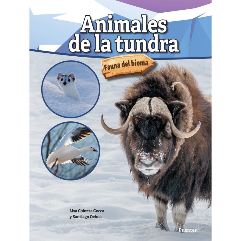 Animales De La Tundra Hardcover Spanish Book