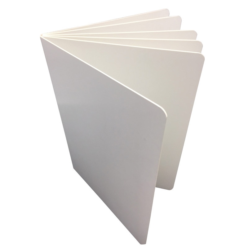 White Hardcover Blank Book 6X8