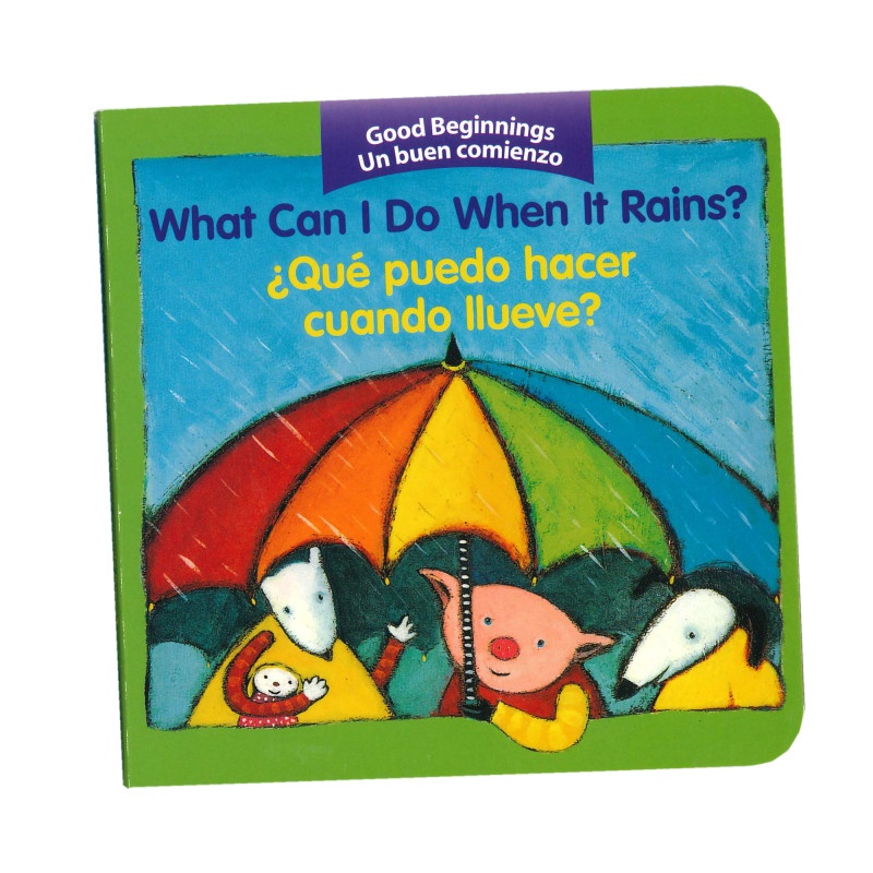 What Can Do When It Rains Bilingual Board Book