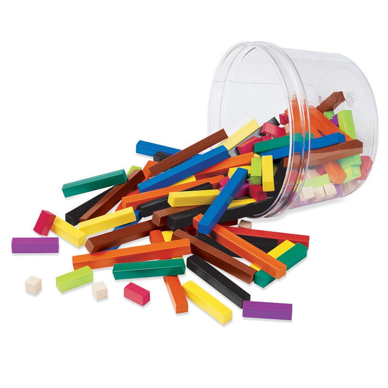 Cuisenaire Rods Small Group 155/Pk Plastic