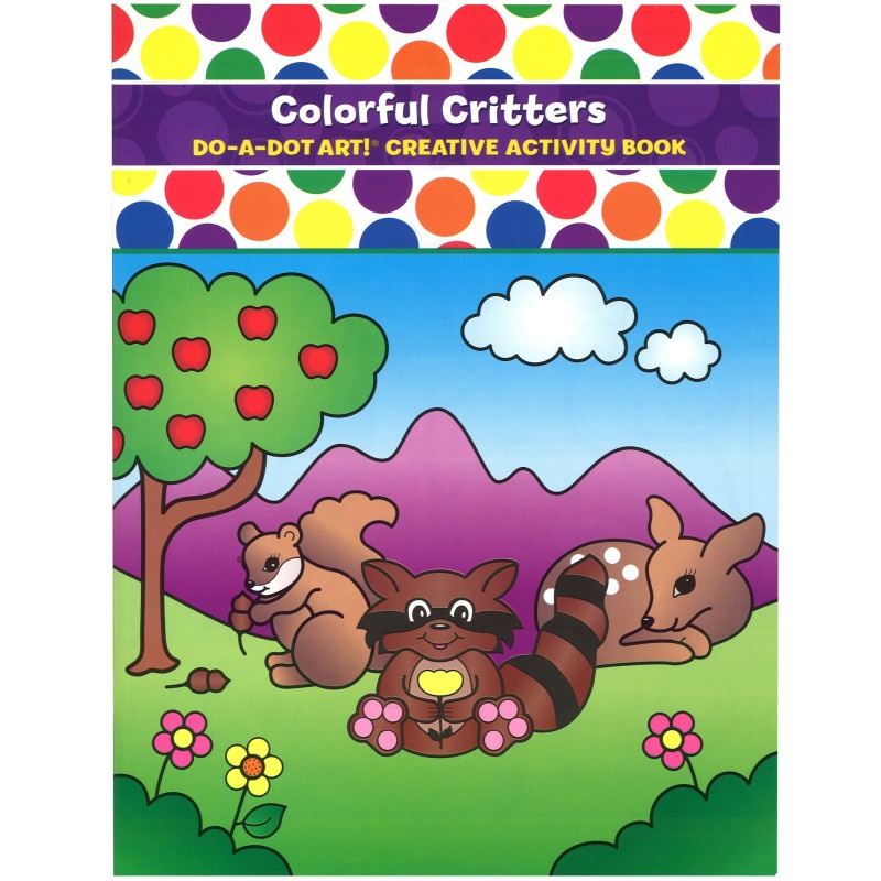 Colorful Critters Activity Book