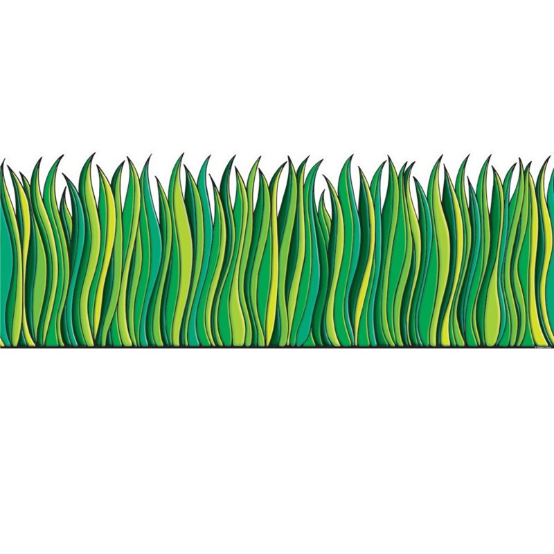 Tall Green Grass Accent Punch Outs