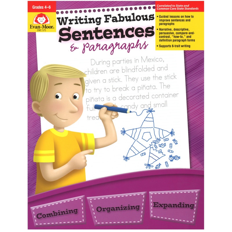 Writing Fabulous Sentences & Gr 4-6 Paragraphs