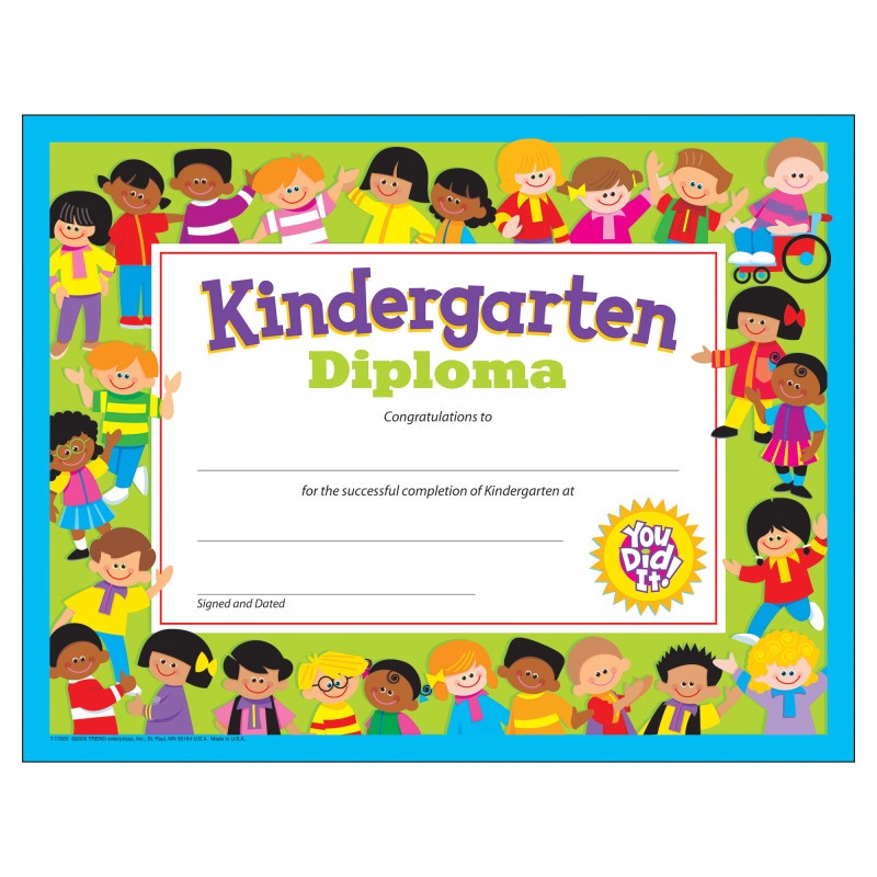 Kindergarten Diploma