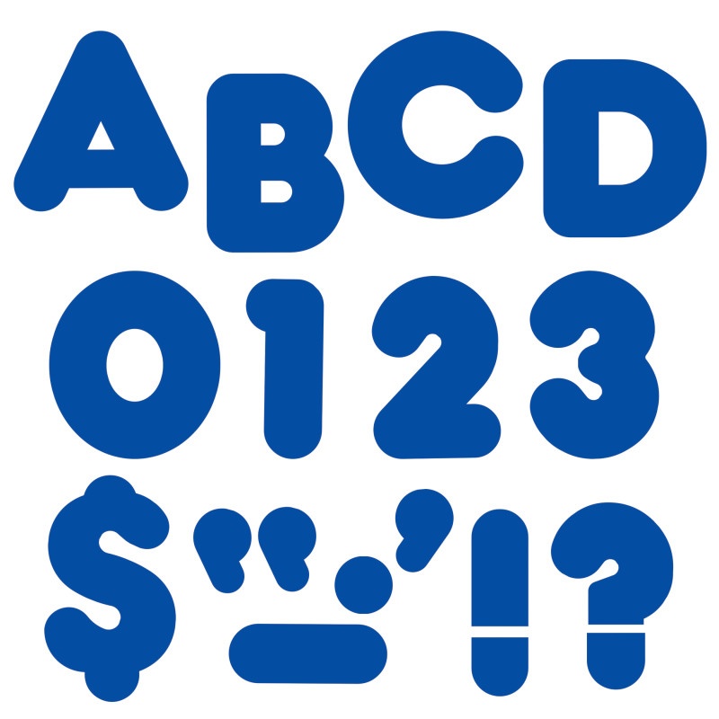 Ready Letters 4 Casual Royal Blue