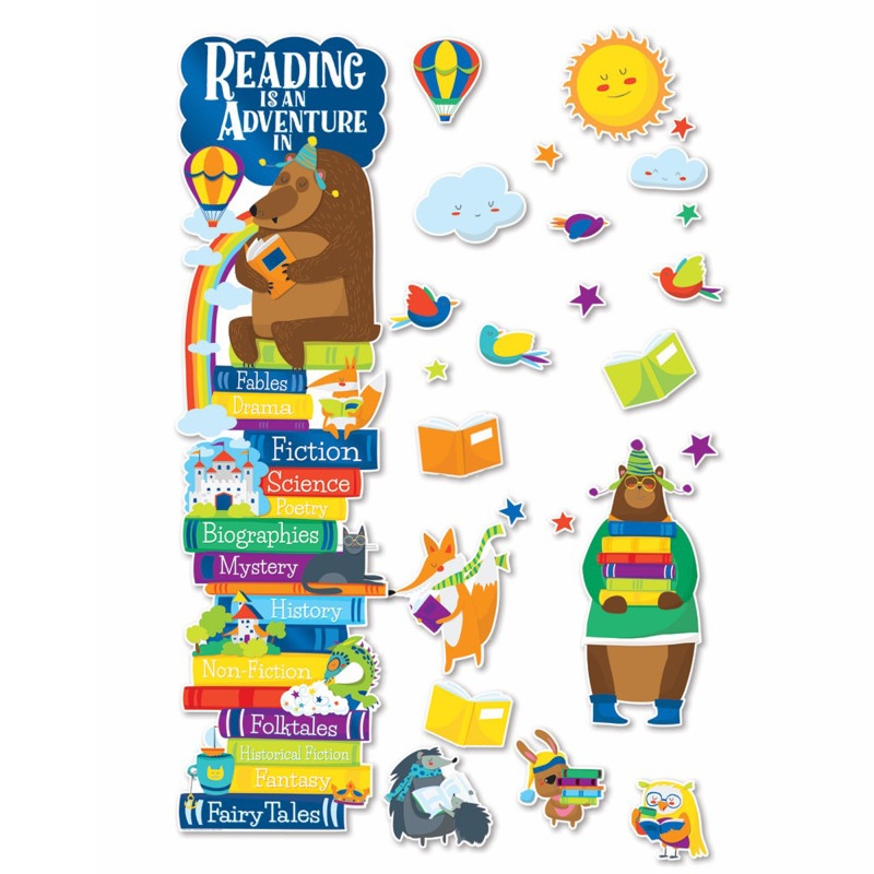 Reading All In One Door Decor Kit