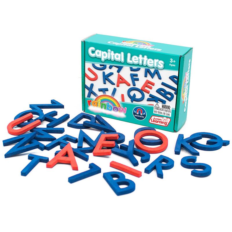 Rainbow Capital Letters