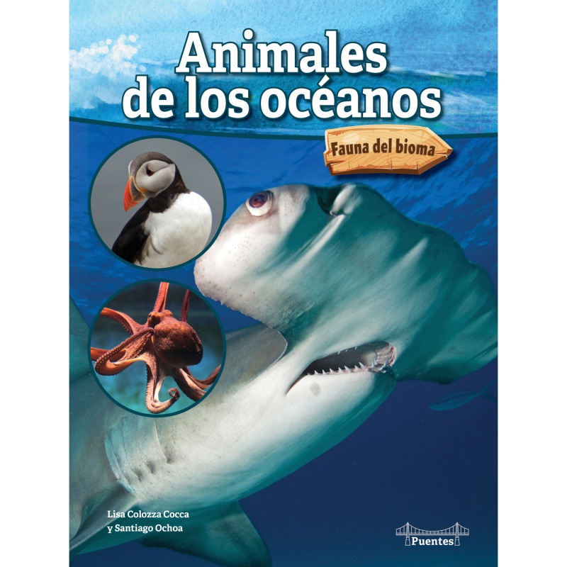 Animales De Los Oceanos Hardcover Spanish Book