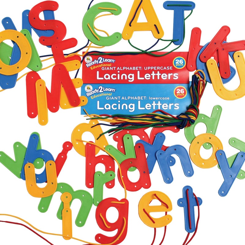 Ready2learn Lacing Letters Set Of Upper And Lower