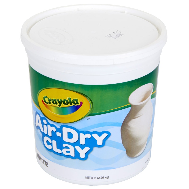 Crayola Air Dry Clay 5 Lbs White