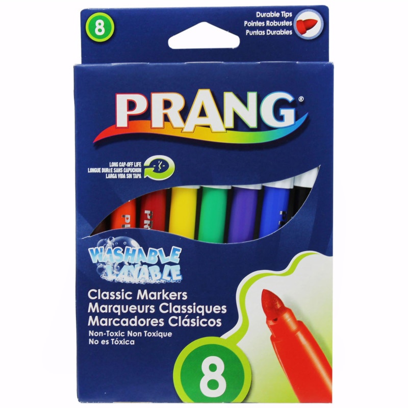 Prang Washable Markers Conical Point
