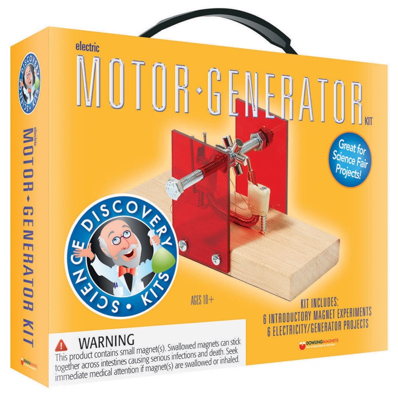 Science Kit Electric Motor Generator