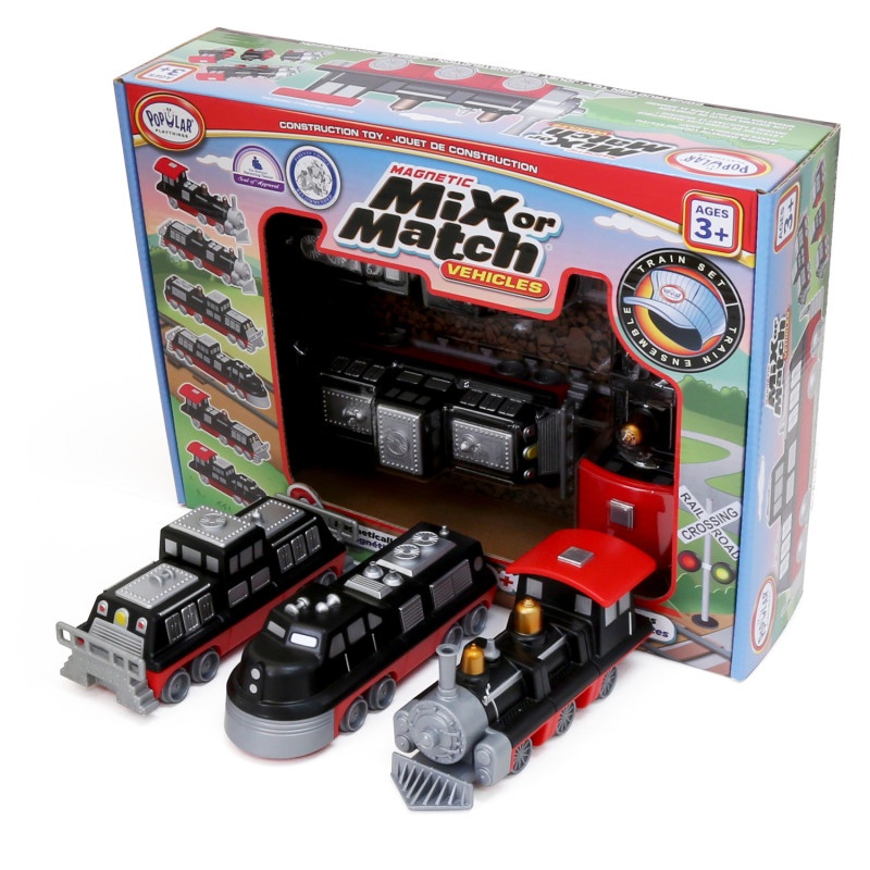 Magnetc Mix Or Match Vehicles Train