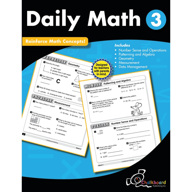 Gr3 Daily Math Workbook