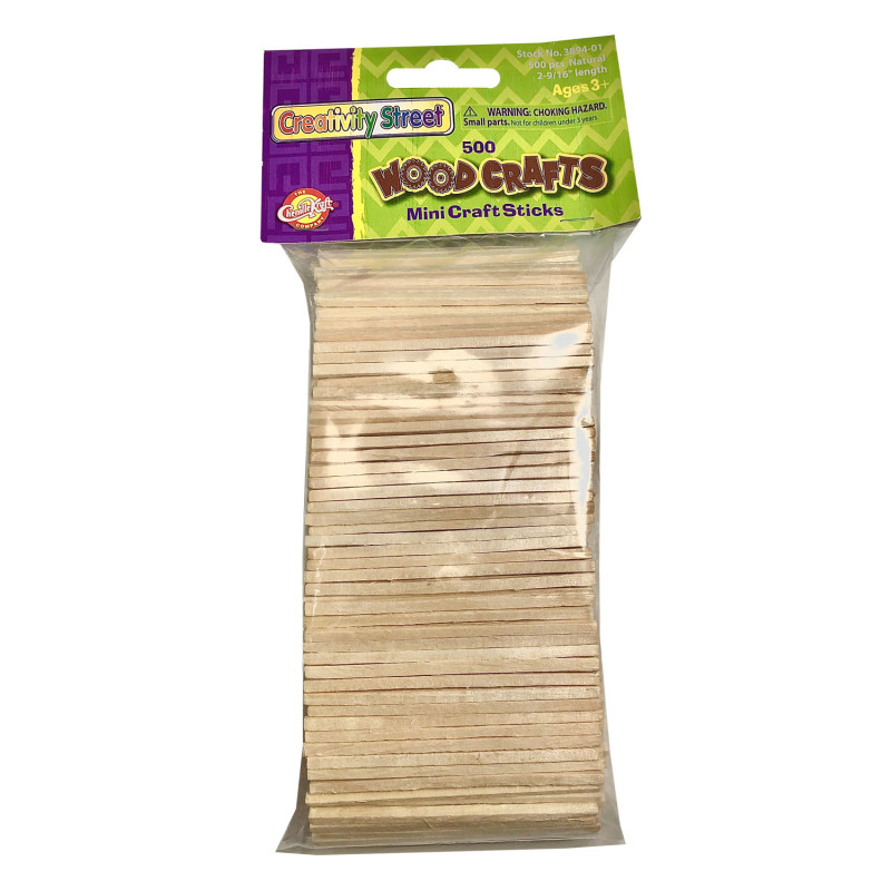 Wonderfoam Jumbo Craft Sticks 100Pk