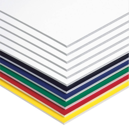 Ucreate Foam Board 20X30 Assorted 10Ct