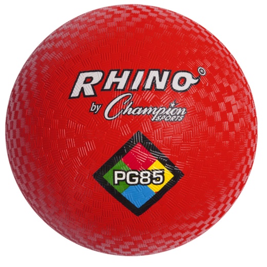Champion Sports 8.5 Inch Playground Ball Red