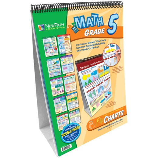Math Flip Chart Set Grade 5