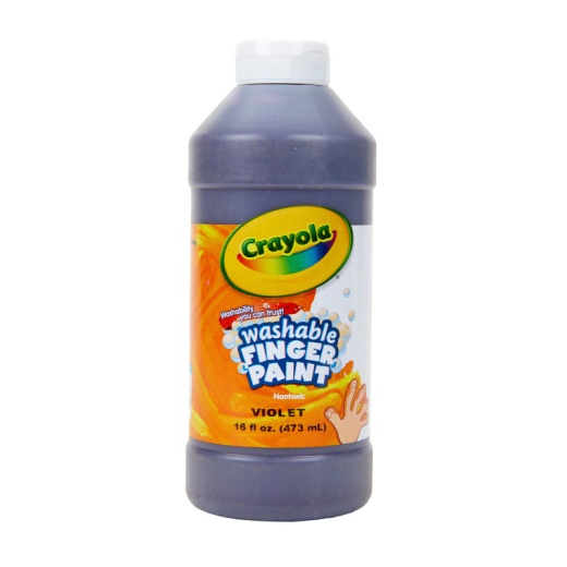 Crayola Washable Fingerpaint 16Oz Violet