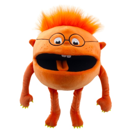 Baby Monsters Orange Monster - Soft and Cuddly Plush Toy