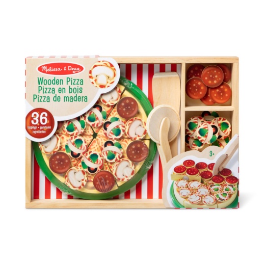Pizza Party Wooden Pizza Set by Melissa & Doug