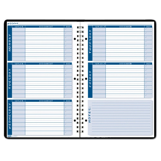 Non-Dated Assignment Book for Teachers and Administrators