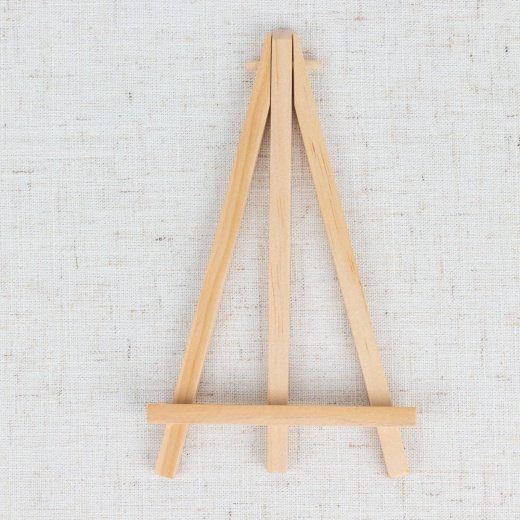 10 Pack Natural Small DIY Tabletop Wooden Display Easel Stands, Rustic  Place Card Table Number Holders 7