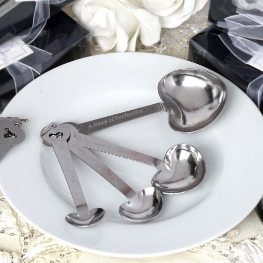 Customized Stainless Steel 4-Piece Measuring Spoon Sets, Household
