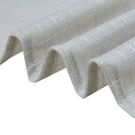 5 Pack  20x20 White Linen Napkins, Slubby Textured Wrinkle