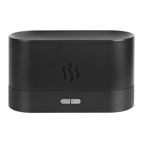 Imountek 3D Flame Air Humidifier Essential Oil Ultrasonic Aroma Diffuser Bedroom Mist Home Spa Yoga Office Relax Colorful Lights With No Water Auto Off Protect
