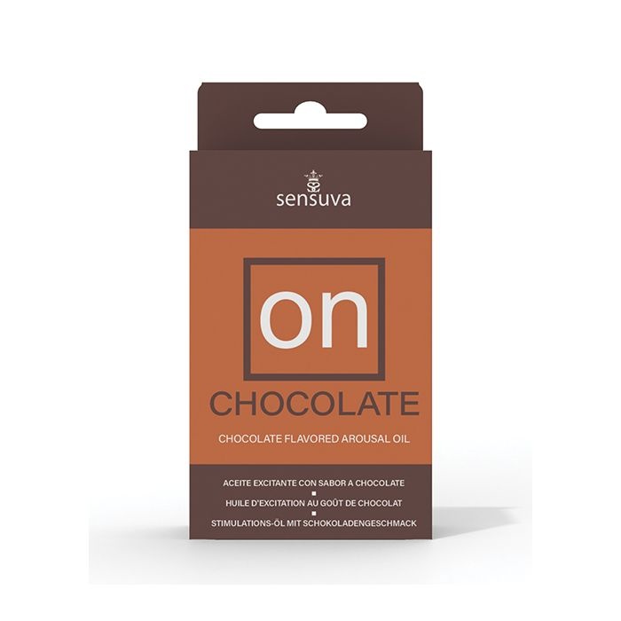 Sensuva ON Chocolate Arousal Oil 5ml Bottle Medium Box main image 1