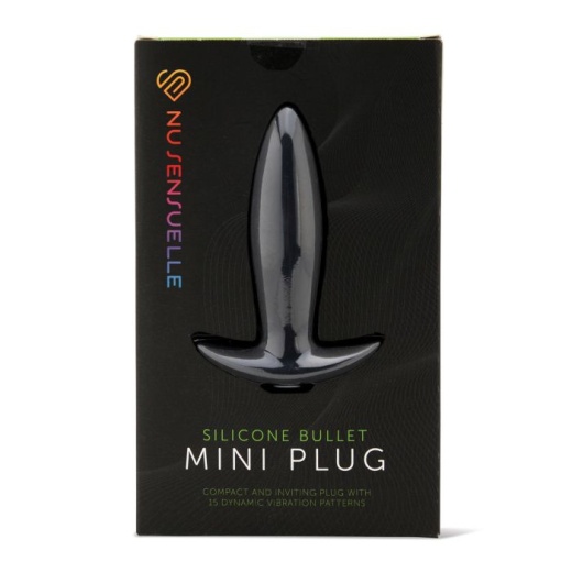Nu Sensuelle Mini Butt Plug - Black