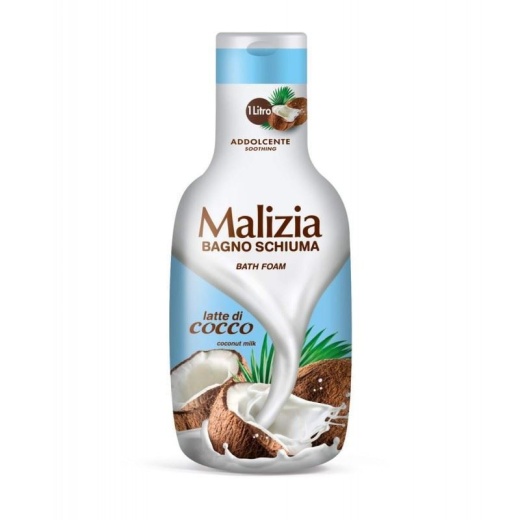 Malizia Bath Foam Coconut Milk 1000 Ml