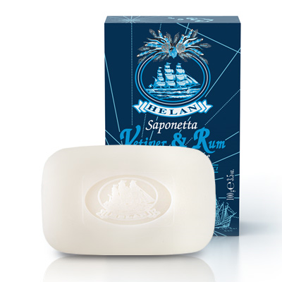 Vetiver & Rum Natural Bar Soap 100 Gr
