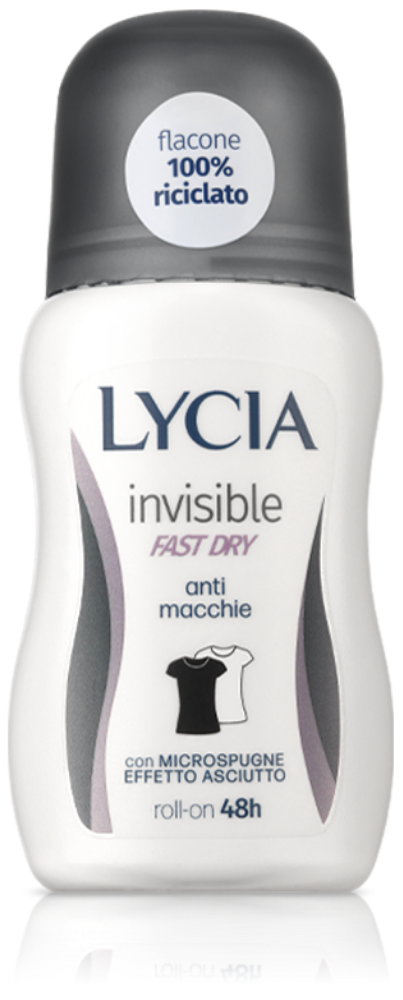 Lycia Deodorant Roll On Invisible 50 Ml - 48 Hour Protection Against Sweat and Body Odor