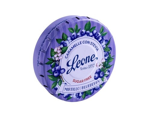 Leone 3-Pack Sugar-Free: Blueberry, Lemon, Ginger Round Tin