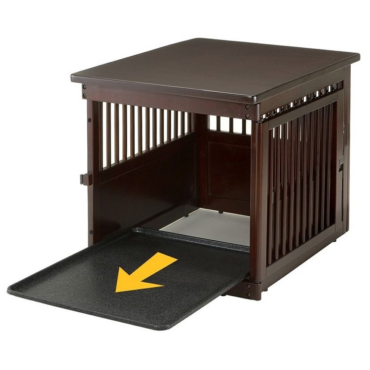Richell End Table Dog Crate - Medium