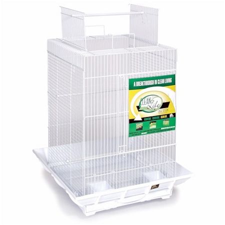 Clean Life Play Top Bird Cage - Black