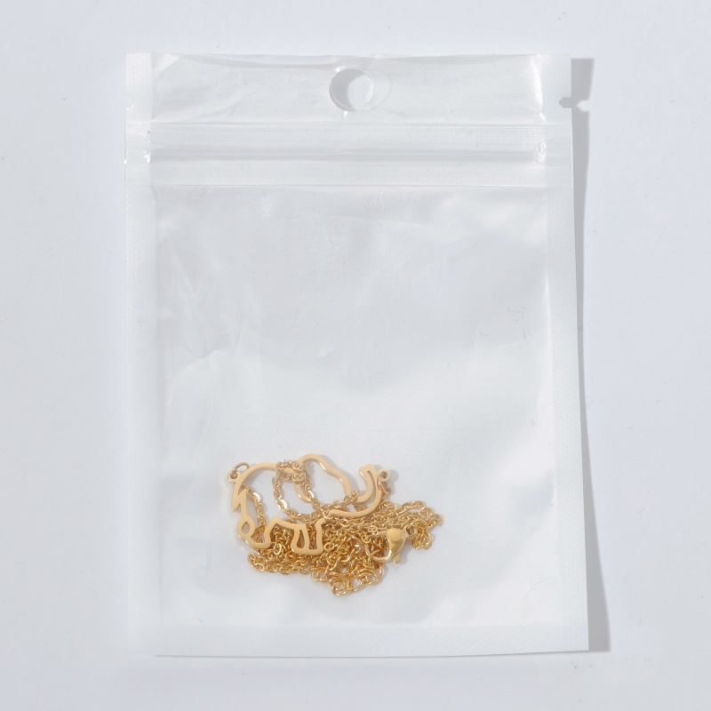 Eco-Friendly Simple & Casual Stylish 18K Gold Color Copper & Cubic Zirconia Curb Link Chain Geometric Pendant Necklace For Women 47Cm(18 4/8") Long, 1 Piece