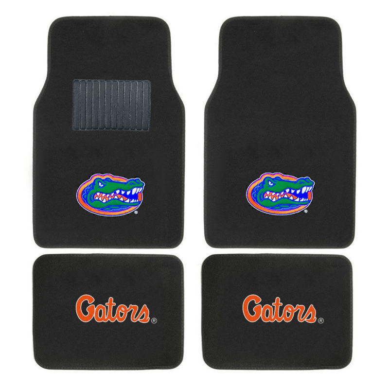 Ncaa 4-Pc Embroidered Logo Car Floor Mat Set