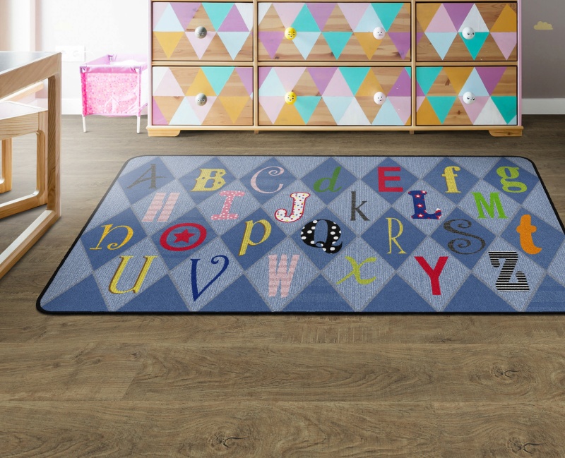 Playful Letters 4' X 6'