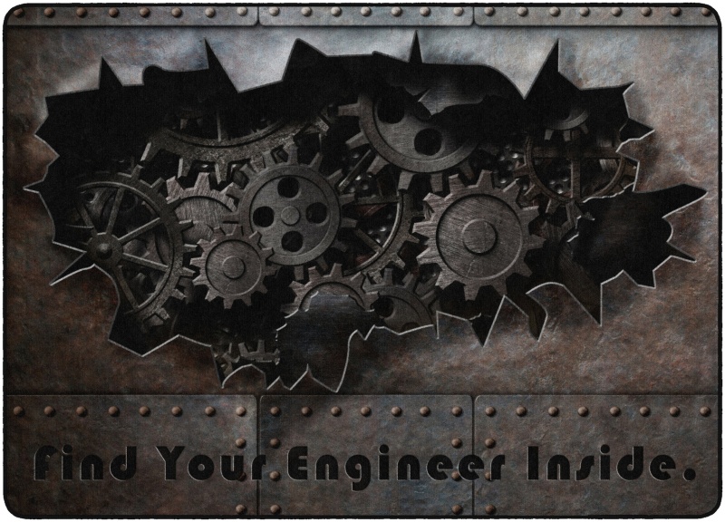 Find Your Inner Engineer 6X8'4
